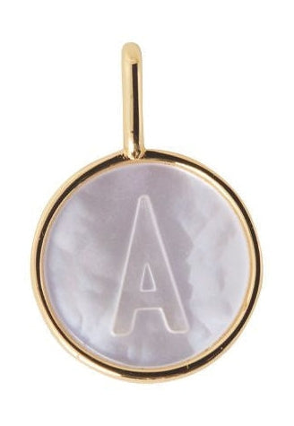 Lettres de conception Perle Letter Charm, un