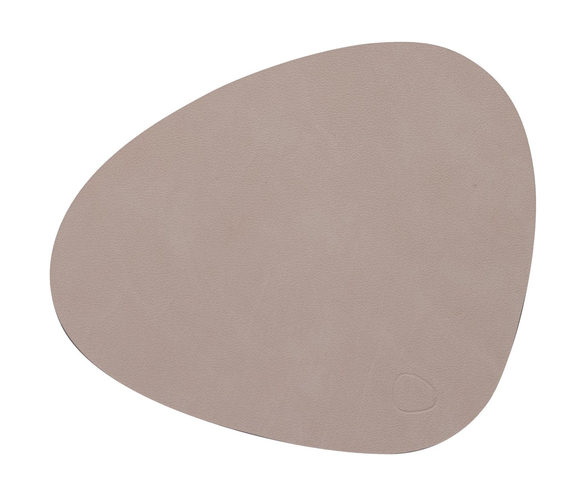Lind ADN Table Mat Curve S, Clay Brown