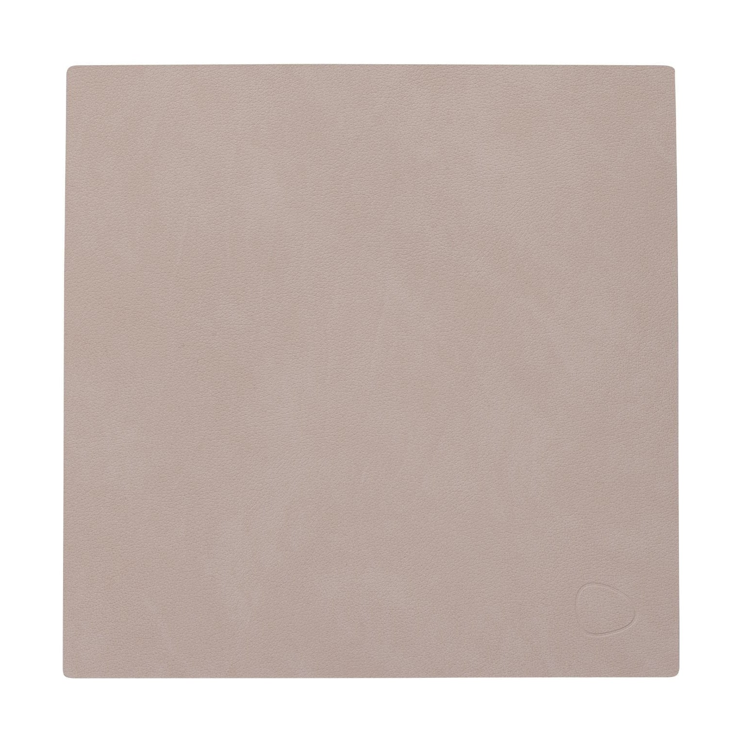 Table de table de linde carré Square S, argile brun