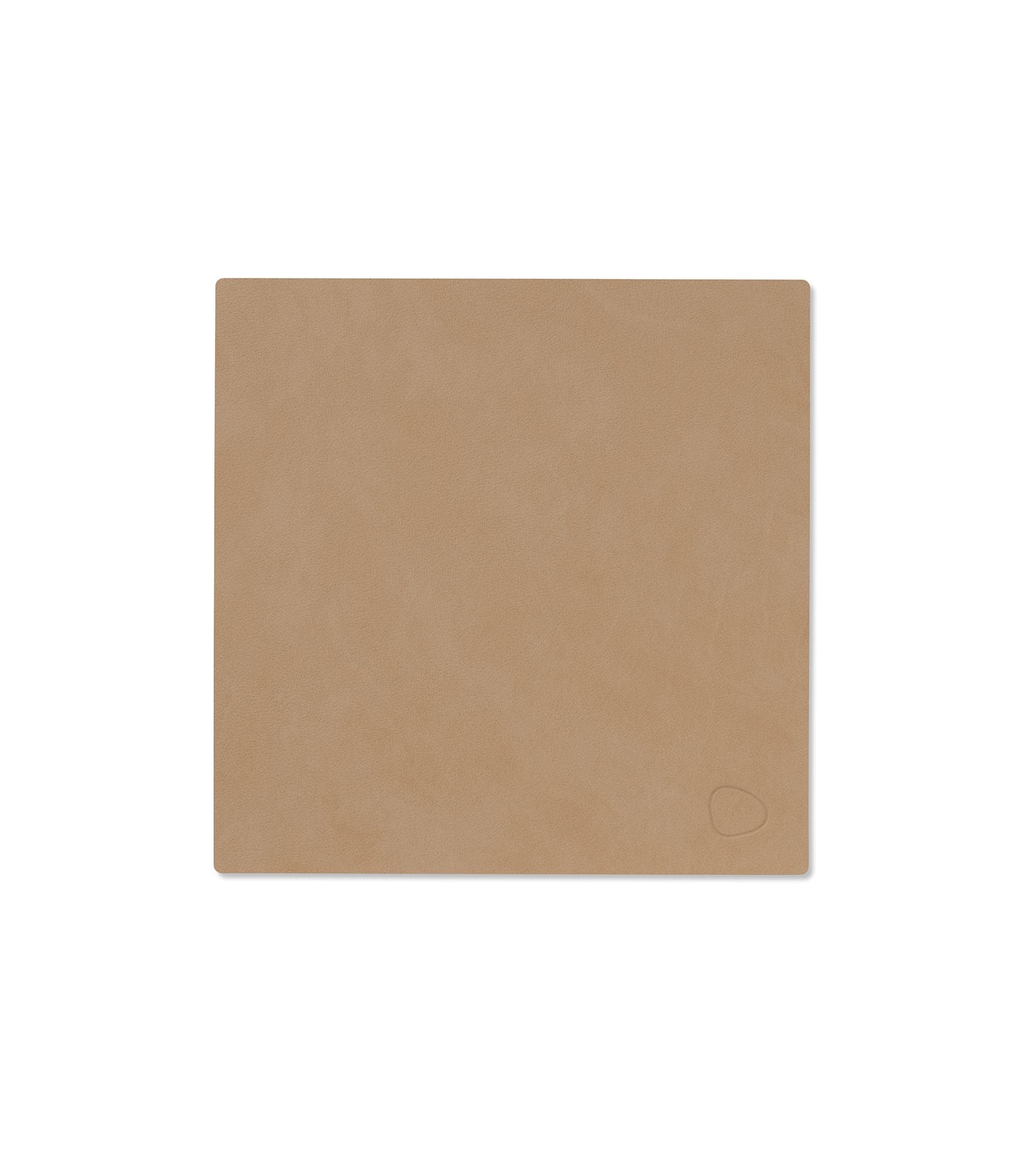 Lind ADN Table Mat Square Small, Nougat