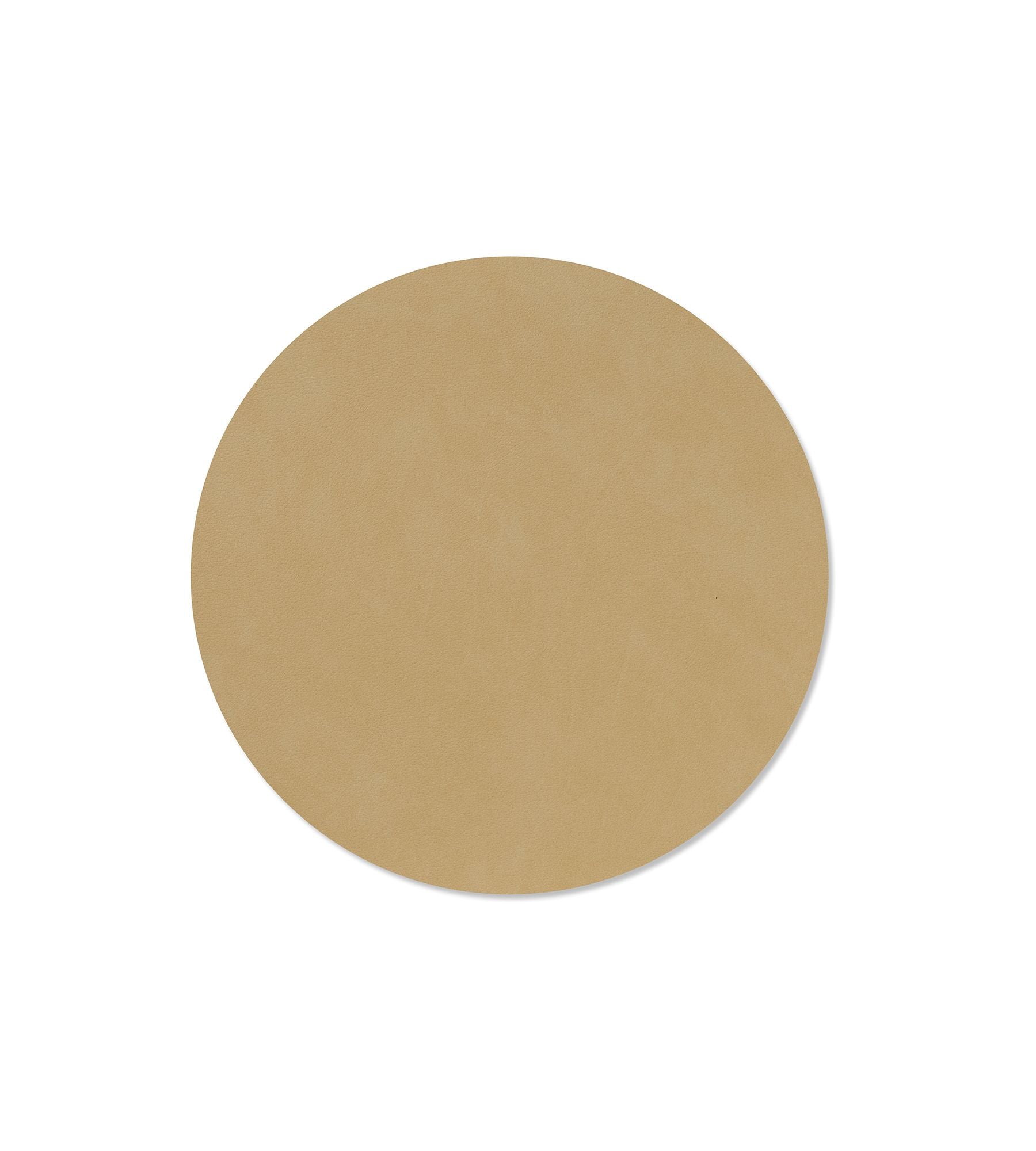 Lind DNA Table Mat Circle Medium, Khaki