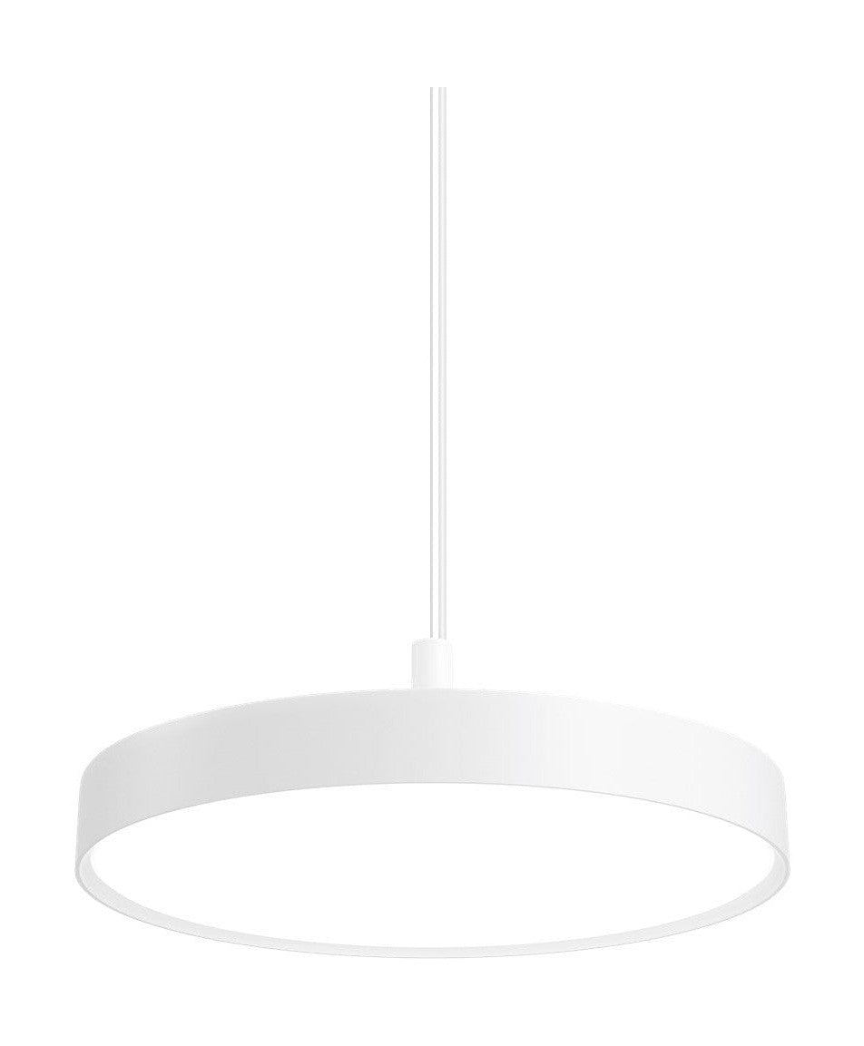 Louis Poulsen Lp Slim Round Suspended Lamp Led Kelvin Adjustable ø44 Cm, White