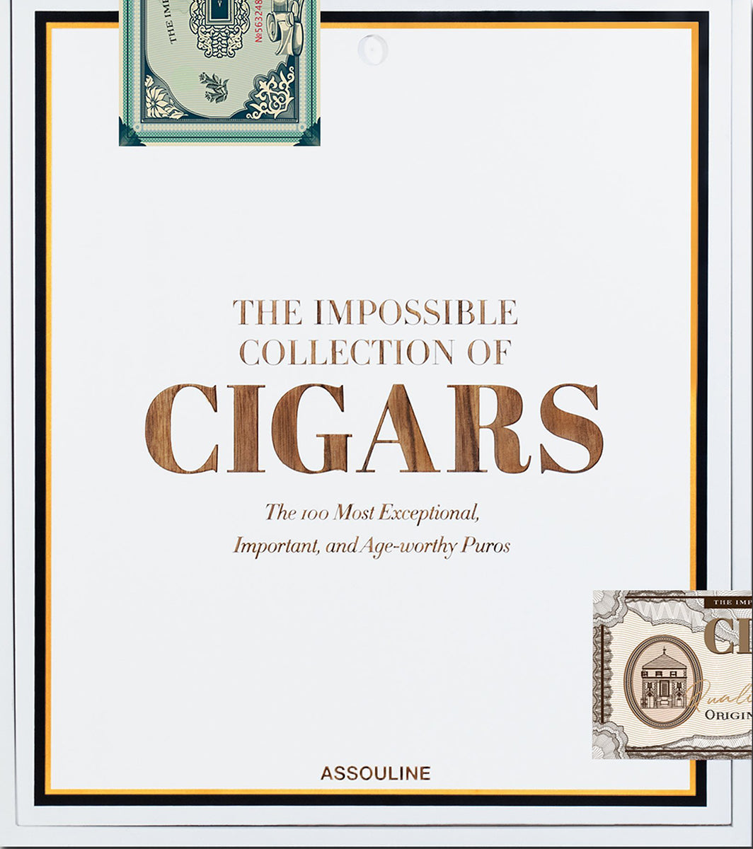 Achten Sie auf die unmögliche Sammlung von Zigarren