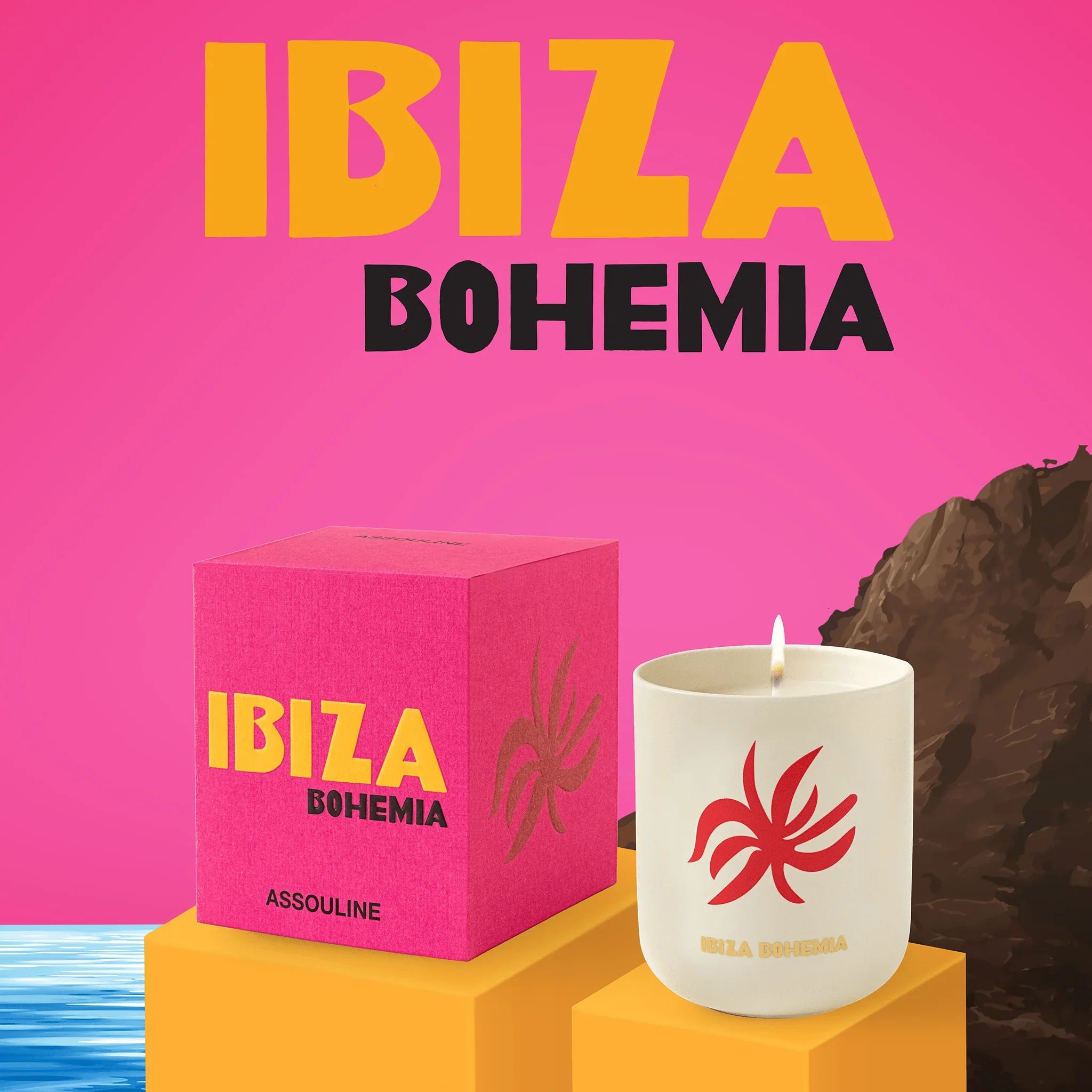 Assouline Ibiza Bohemia - Voyage de la bougie à domicile