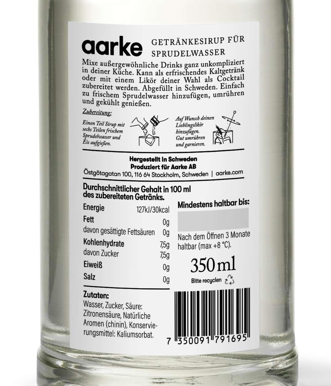 Aarke Drink Mixer, Spruce skyder tonic