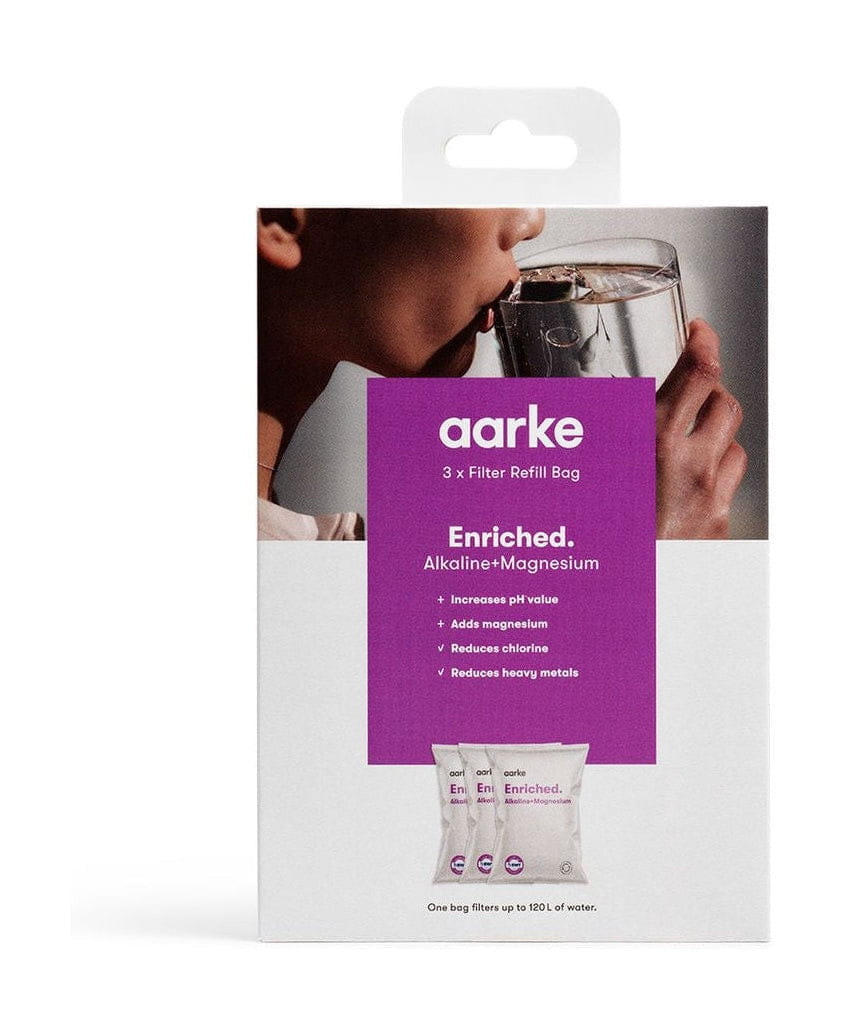 Aarke Filter Granules Recharge sacs 3 pack, enrichi