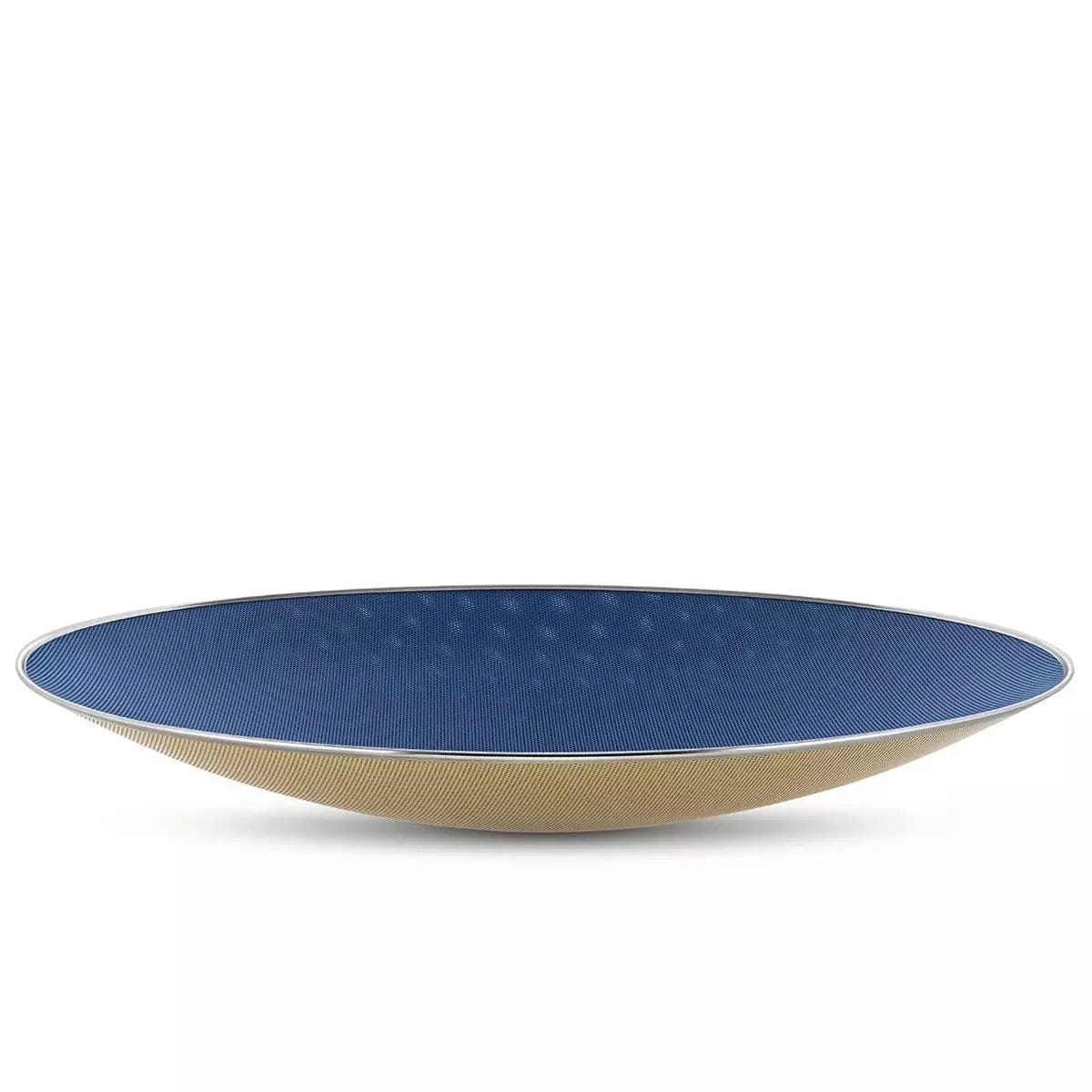 Alessi Cohncave Bowl Ø49 cm, Blau/Elfenbein