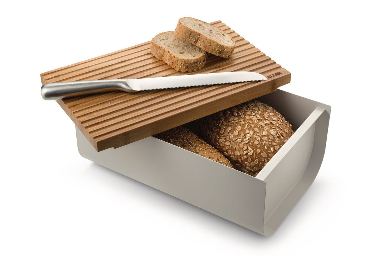 Alessi Mattina Brotkasten, dunkelgrau