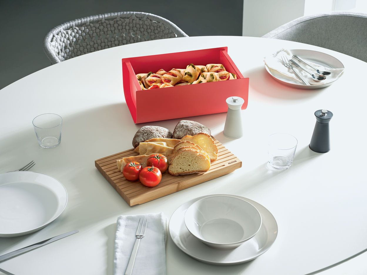 Alessi Mattina Brotkasten, Dark Grey