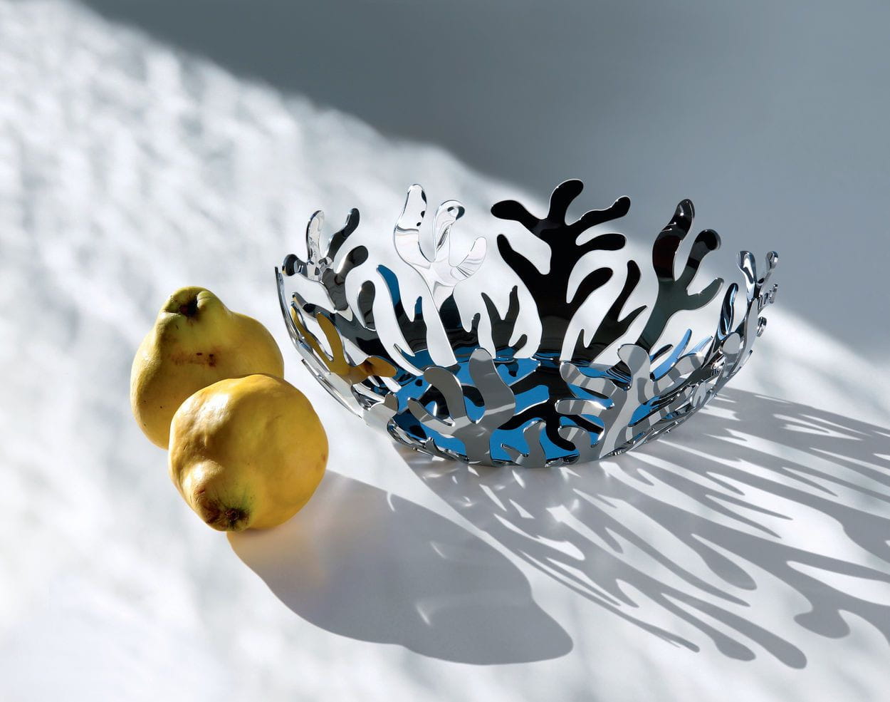 Alessi Mediterraneo Fruit Bowl Ø21 cm, Edelstahl