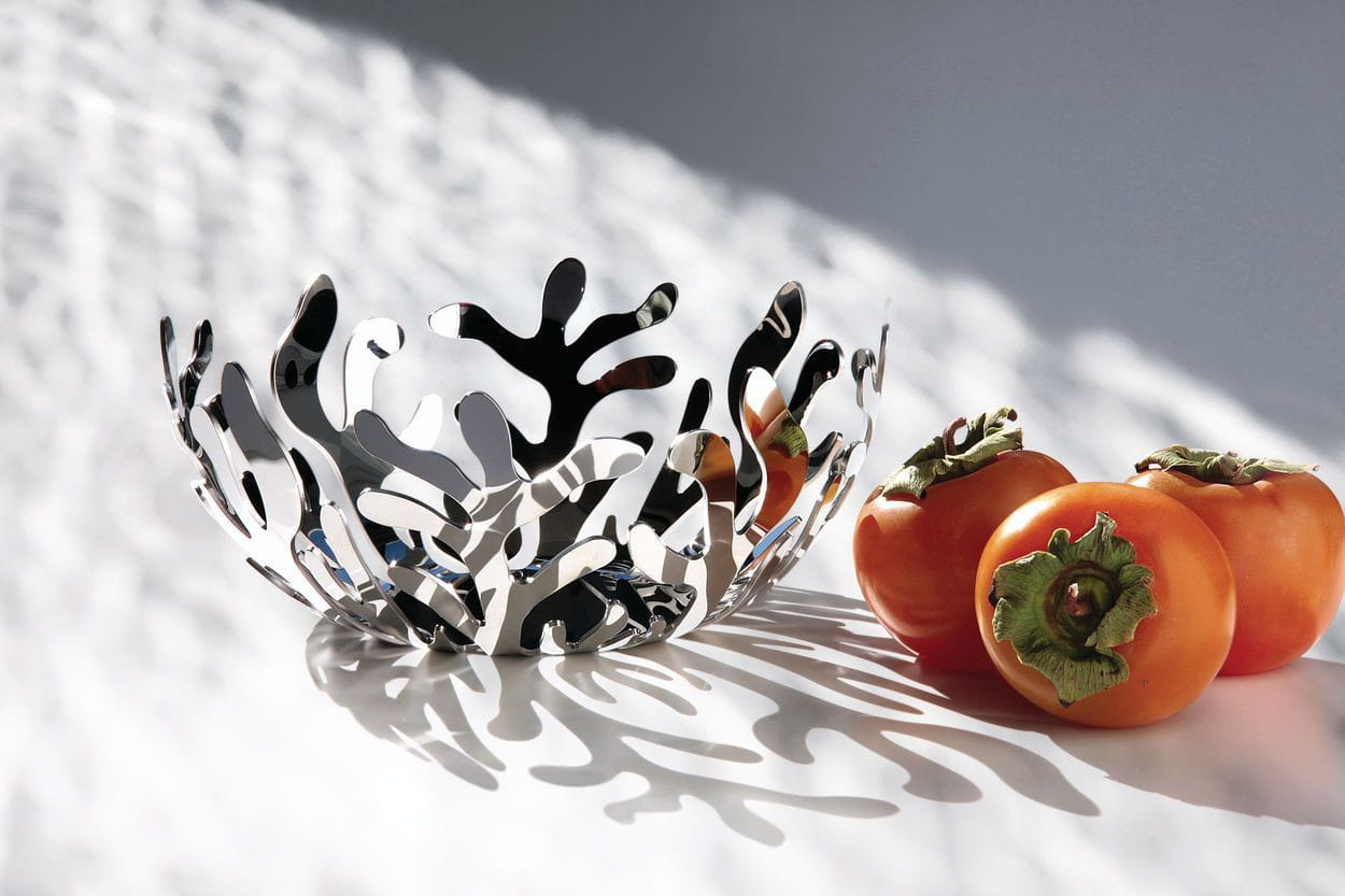 Alessi Mediterraneo Fruit Bowl ø21 Cm, Stainless Steel