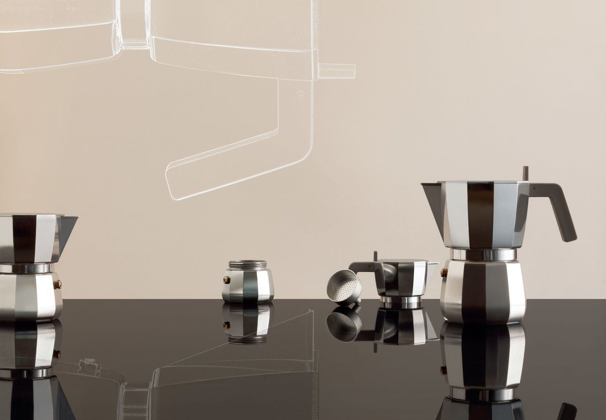 Alessi Moka Espresso Coffee Maker, 1 kopp