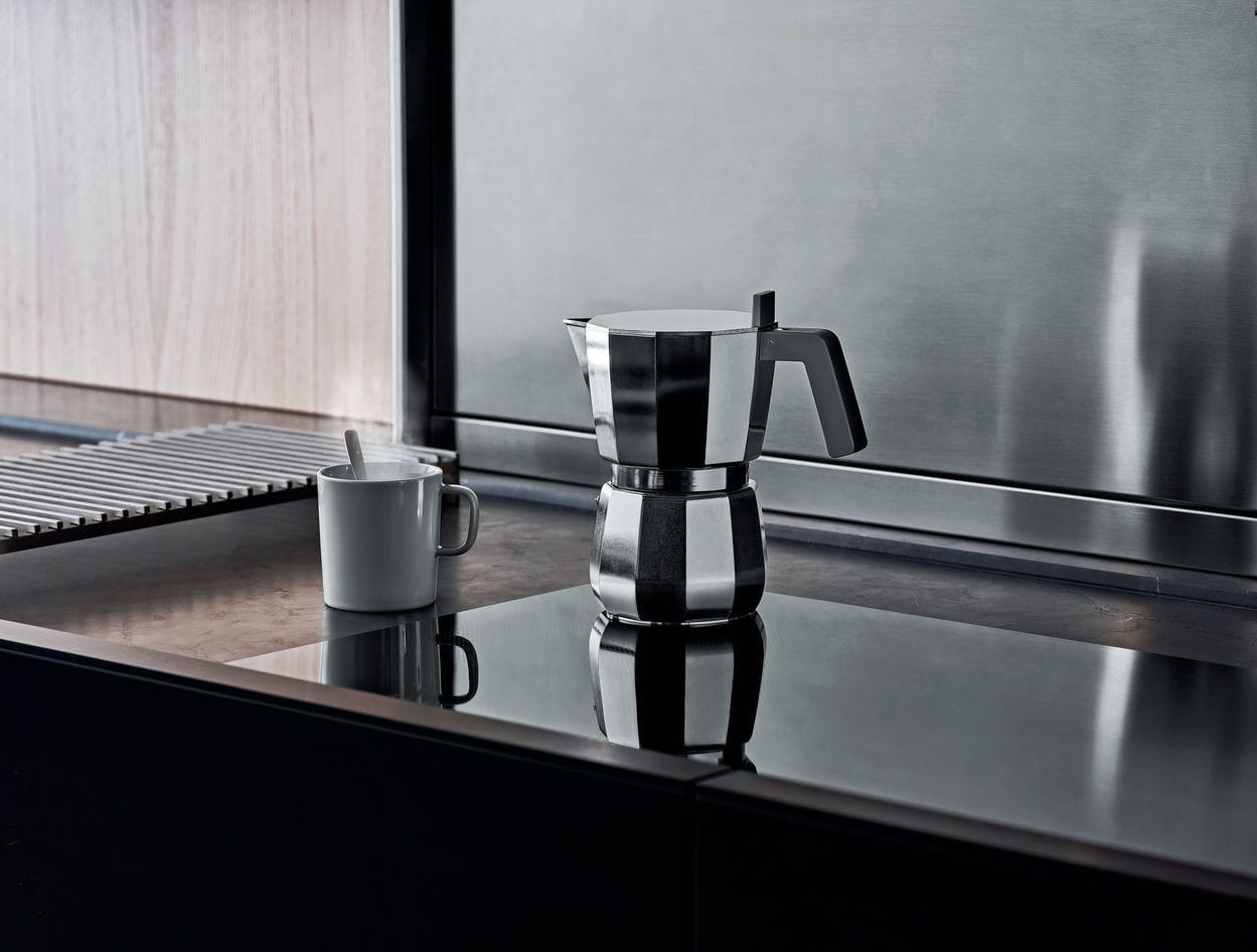 Alessi Moka Inducción Espresso fabricante, 9 tazas