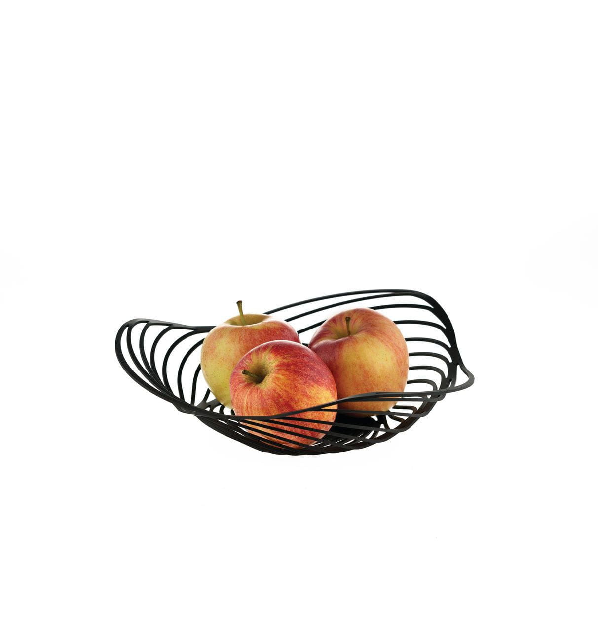 Alessi Trinity Basket Bowl, Black