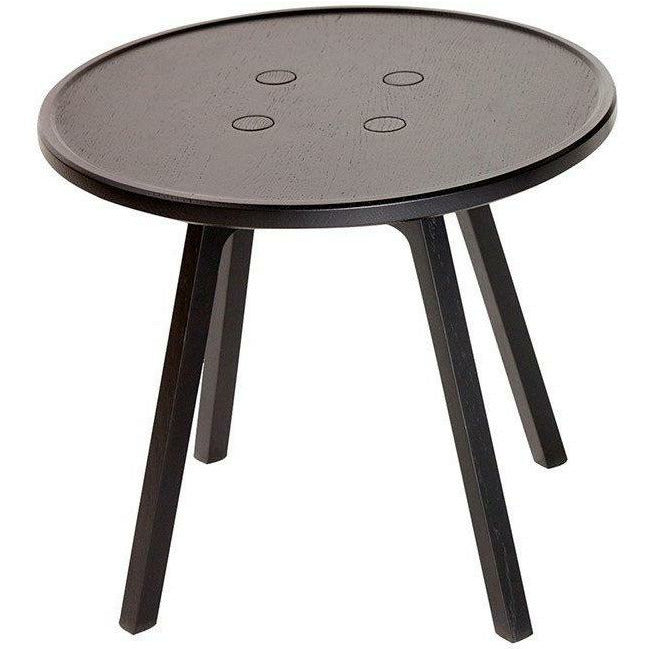Andersen Furniture Table basse C2 en chêne noir, ø 50 cm