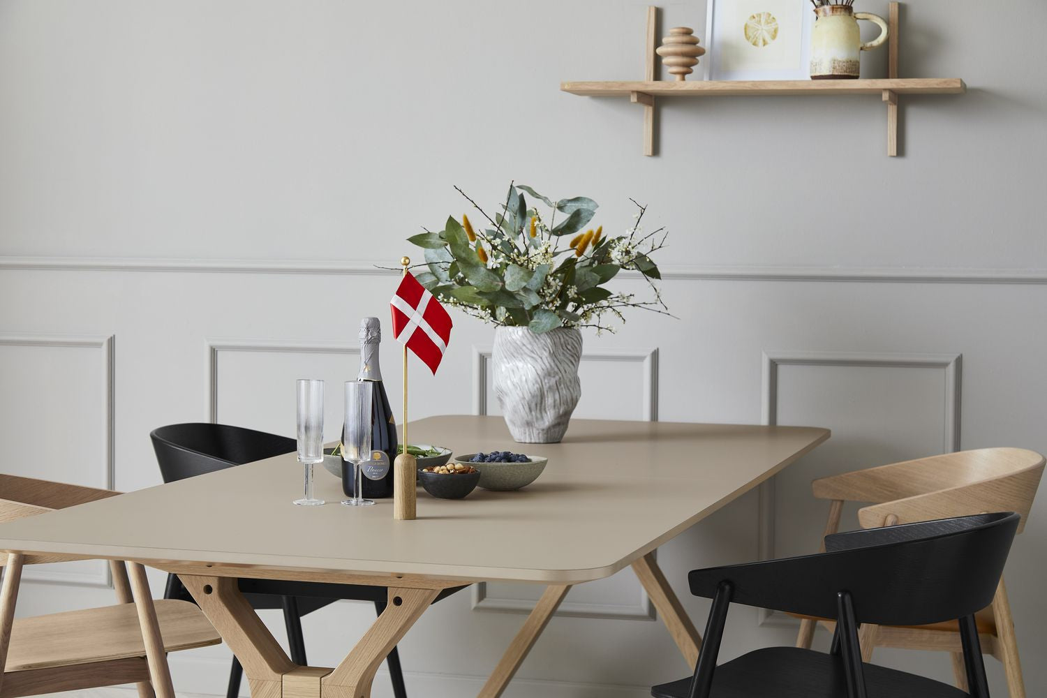 Les meubles Andersen célèbrent le drapeau danois H40 cm