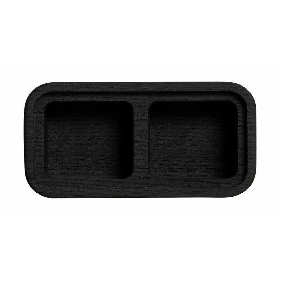 Muebles de Andersen Create ME Box Negro, 2 compartimentos, 6x12cm