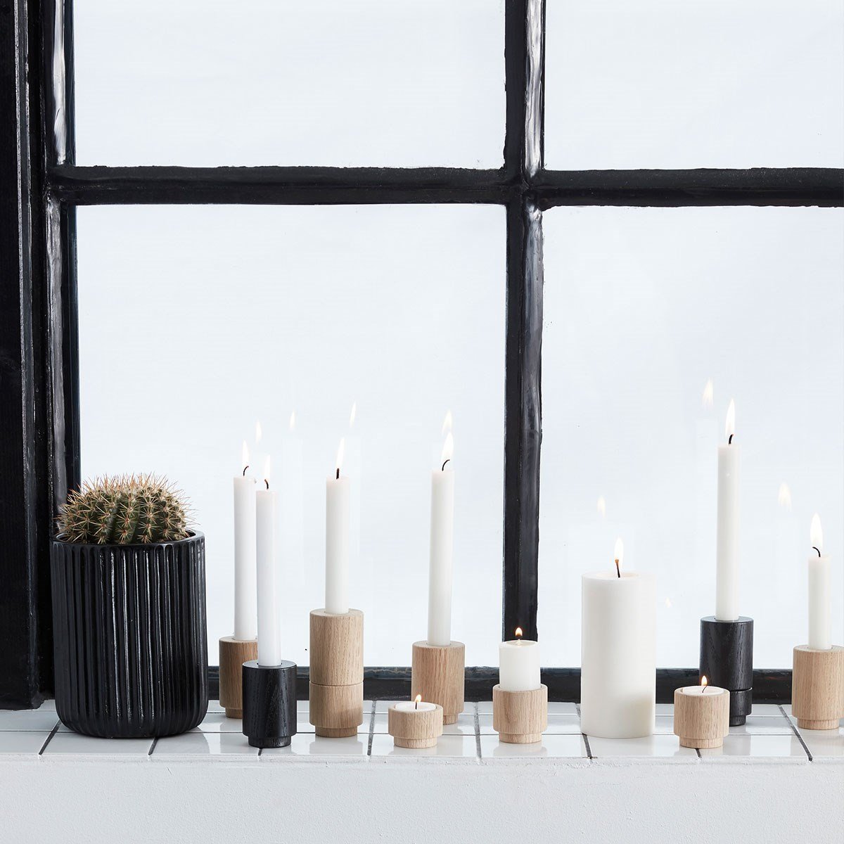 Andersen Möbel schaffen mich Kerzenhalter schwarz, 7 cm