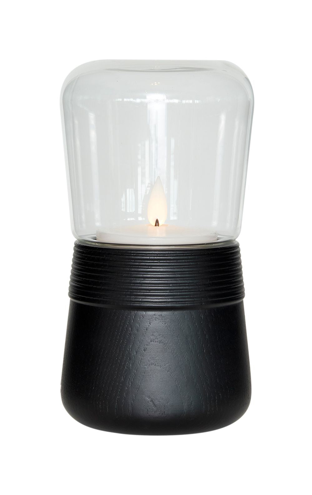 Andersen Möbel Spinnkerze LED H 20 cm, schwarz