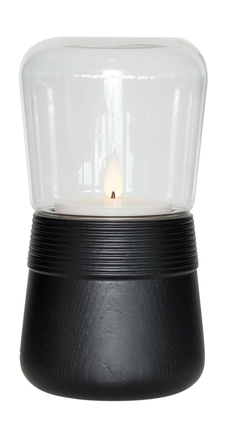 Andersen Möbel Spinnkerze LED H 20 cm, schwarz