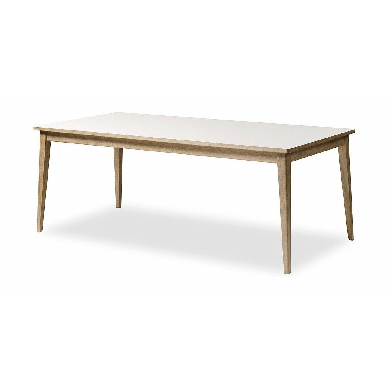 Andersen Furniture T3 Mesa extensible Laminado blanco, roble en jabón, 200 cm