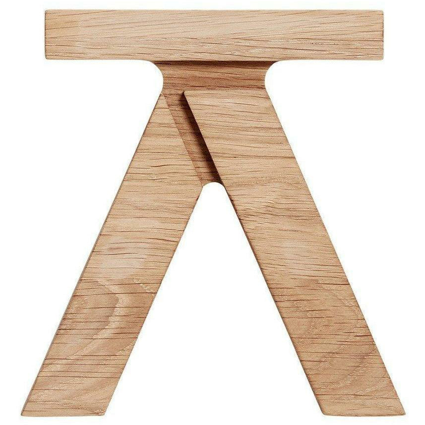 Table de table de table de meubles Andersen, chêne, 20x21cm