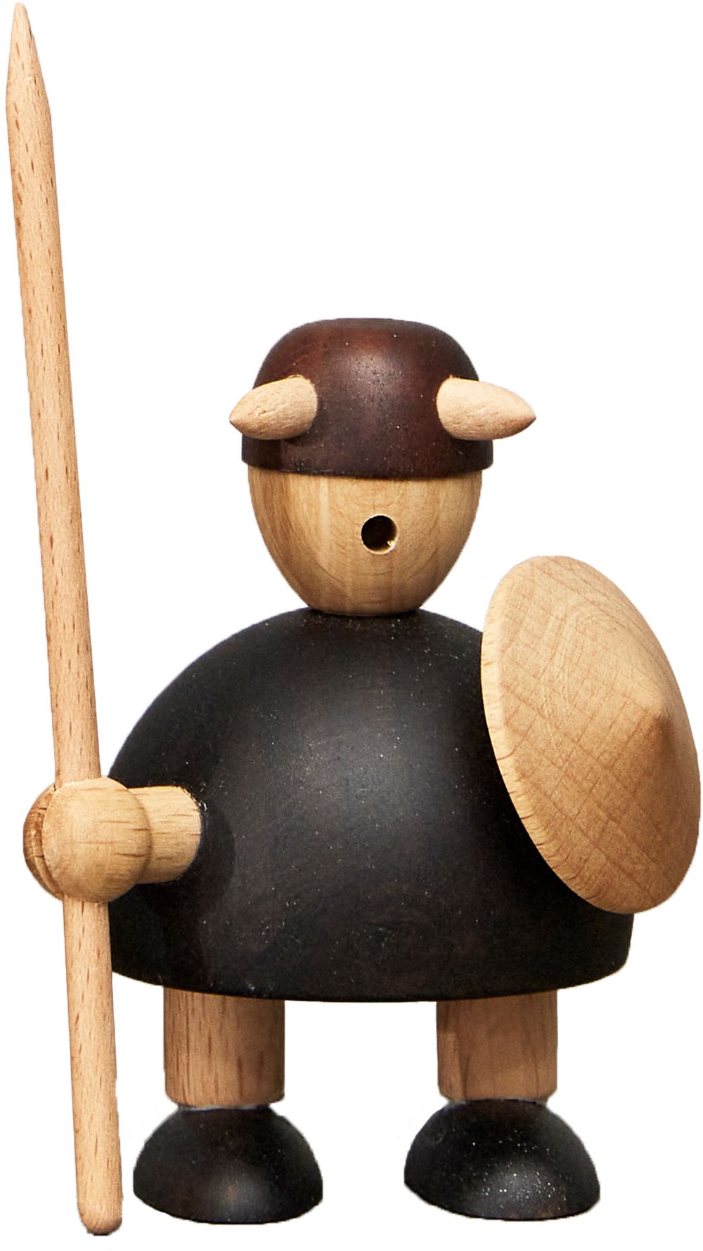 Meubles Andersen Les Vikings du Danemark Wooden Figure, ensemble de 3