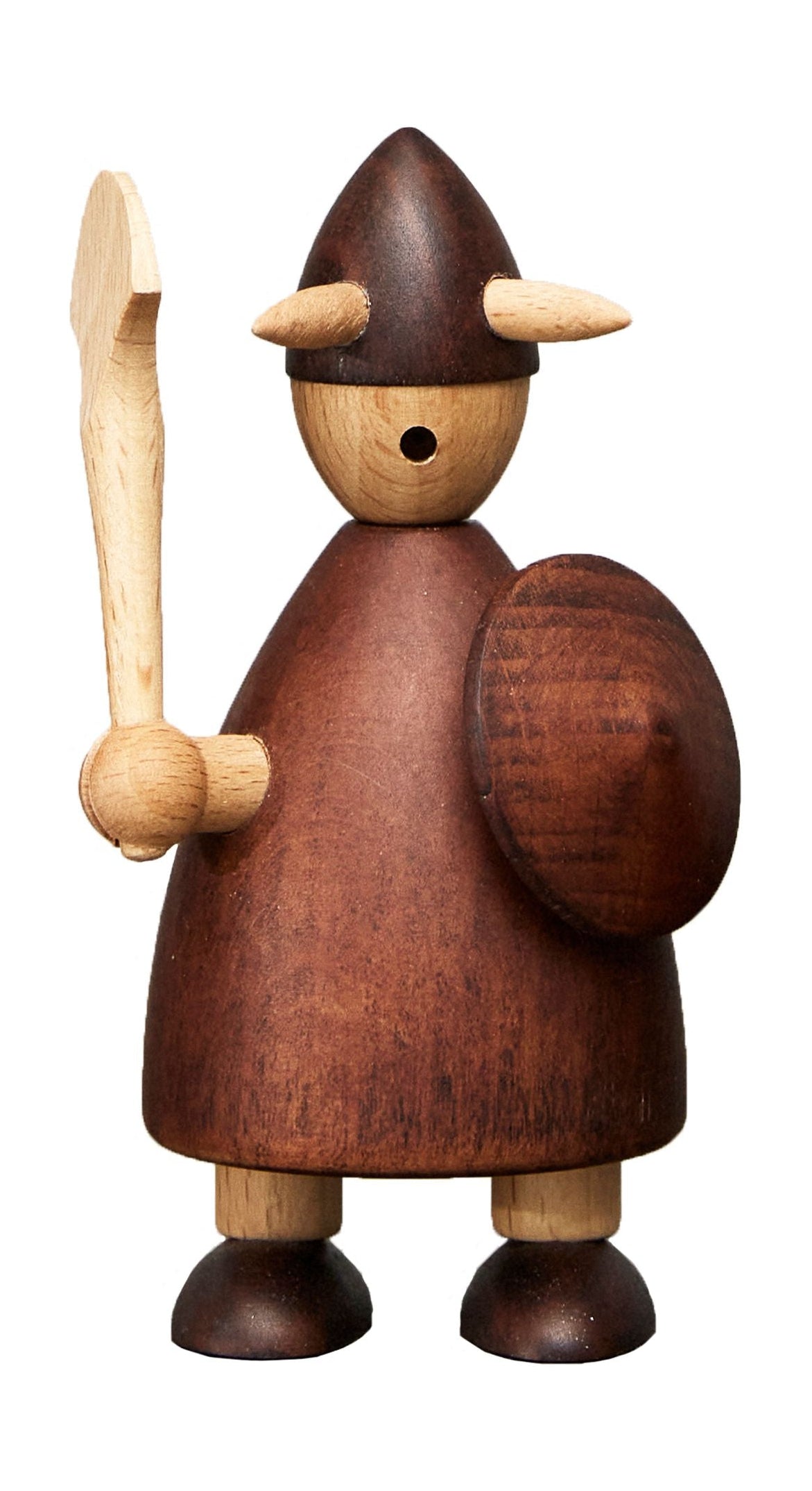 Andersen Möbel Die Wikinger der Dänemark -Holzfigur, mittelgroß