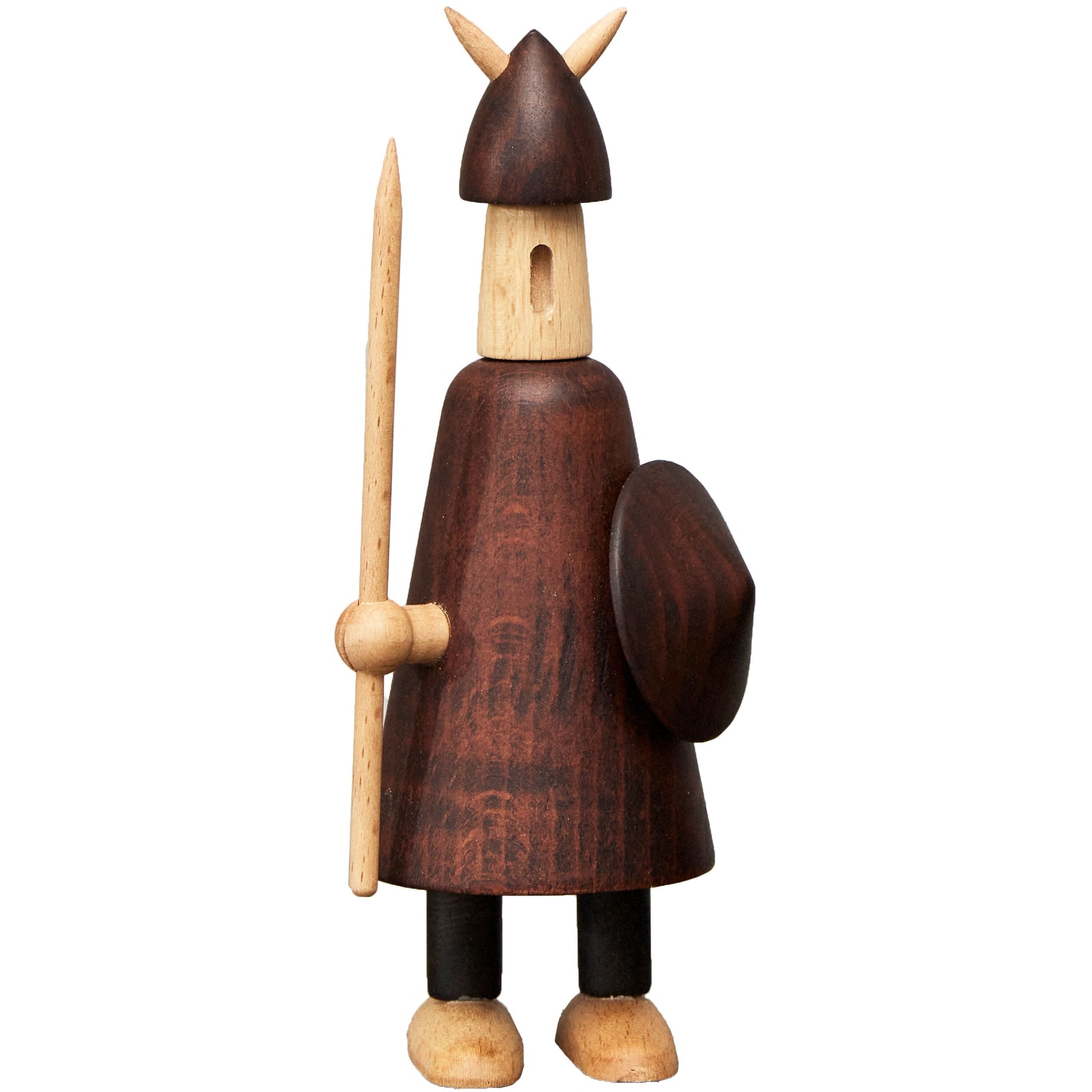 Andersen Möbel Die Wikinger der Dänemark -Holzfigur, 3 -Set von 3