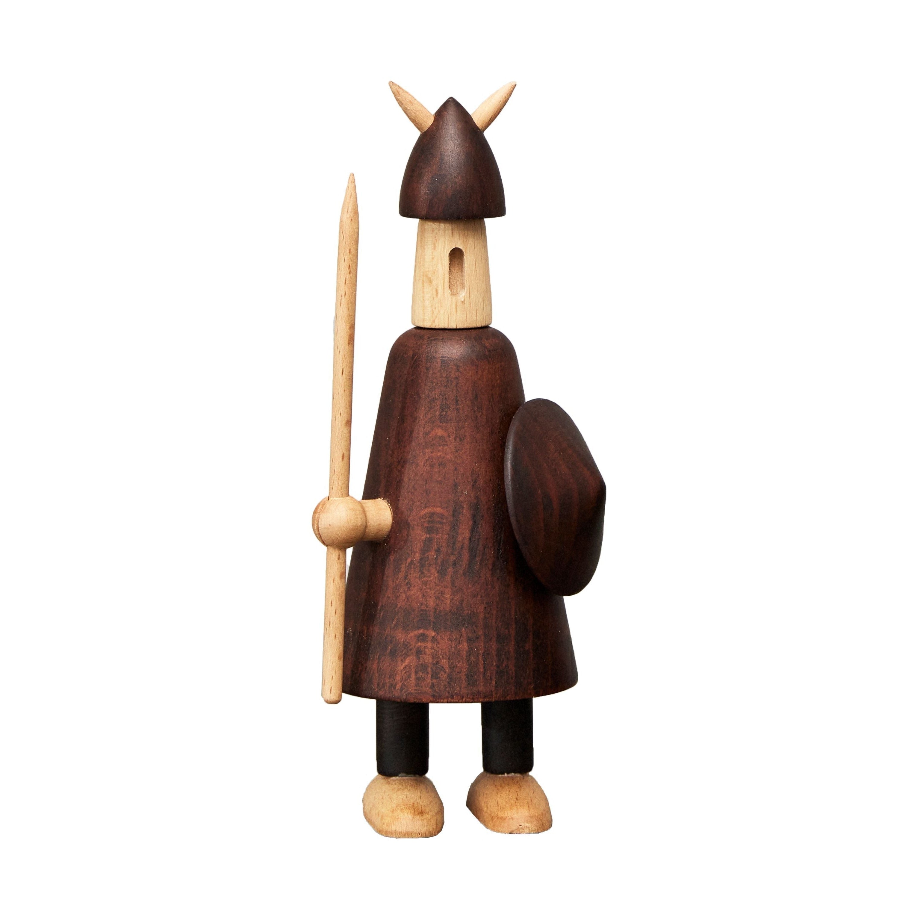 Meubles Andersen Les Vikings de la figure en bois du Danemark, grand