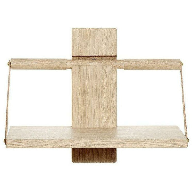 Andersen möbler trä vägghylla, ek, liten