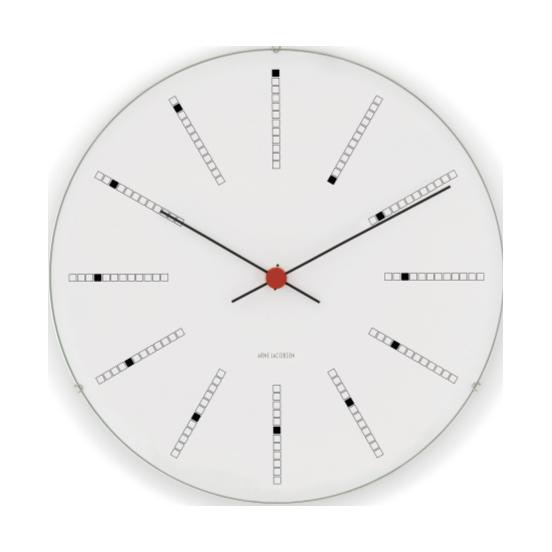 Arne Jacobsen Banker Wall Clock, 21 cm