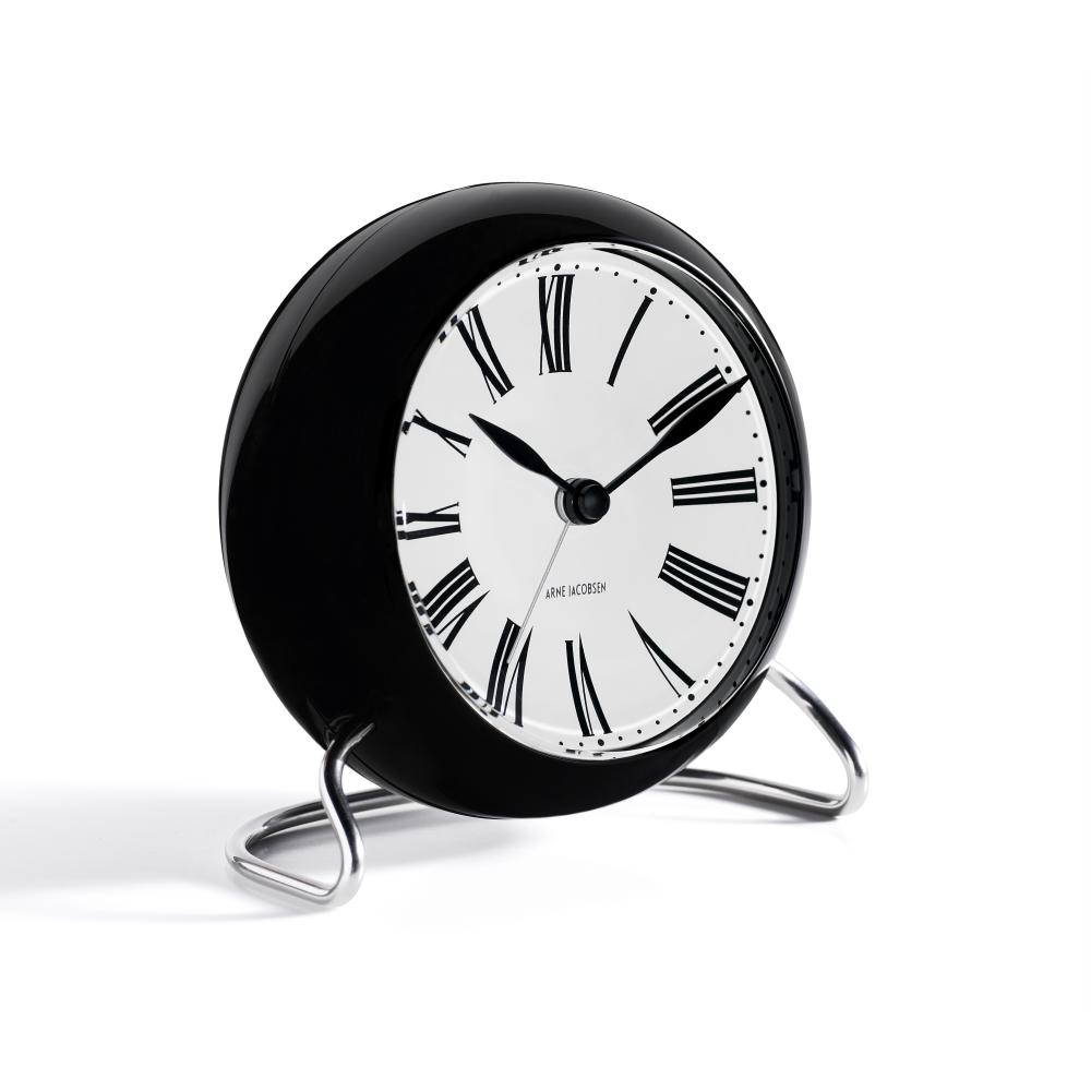 Relógio de mesa romano de Arne Jacobsen com alarme
