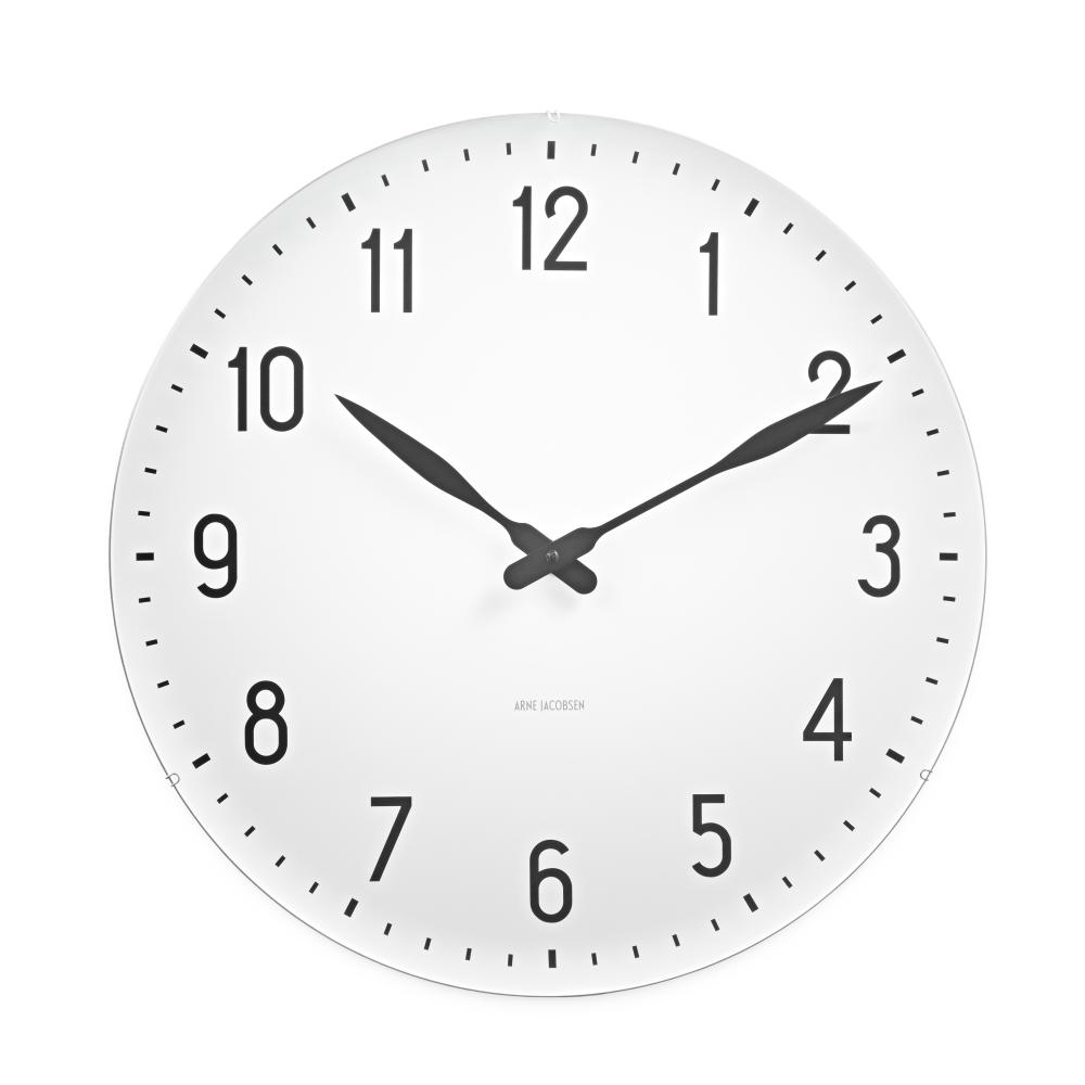 Horloge murale gare Arne Jacobsen, 48 cm