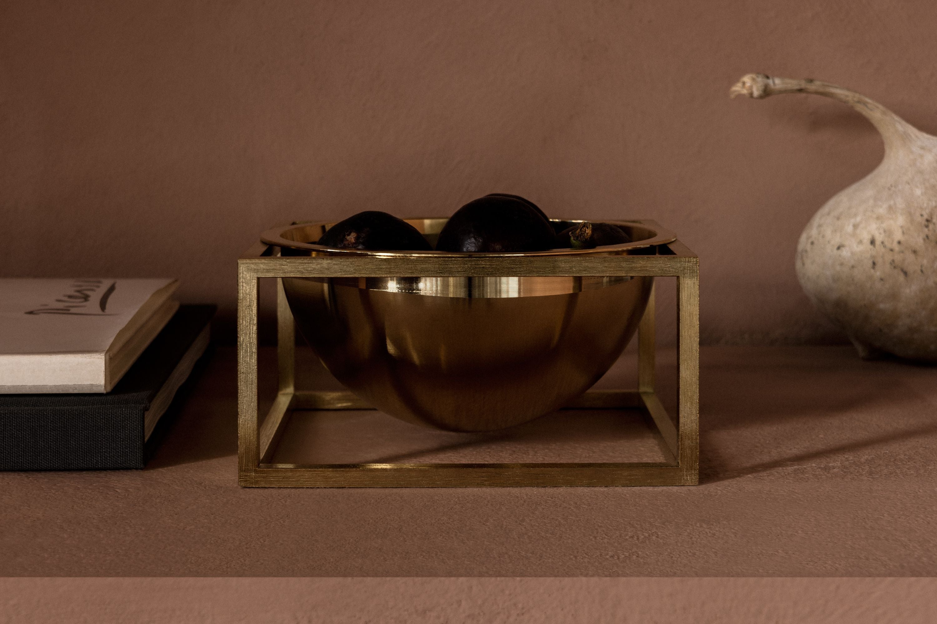 Audo Köpenhamn Kubus Centerpiece Bowl Black, 23 cm