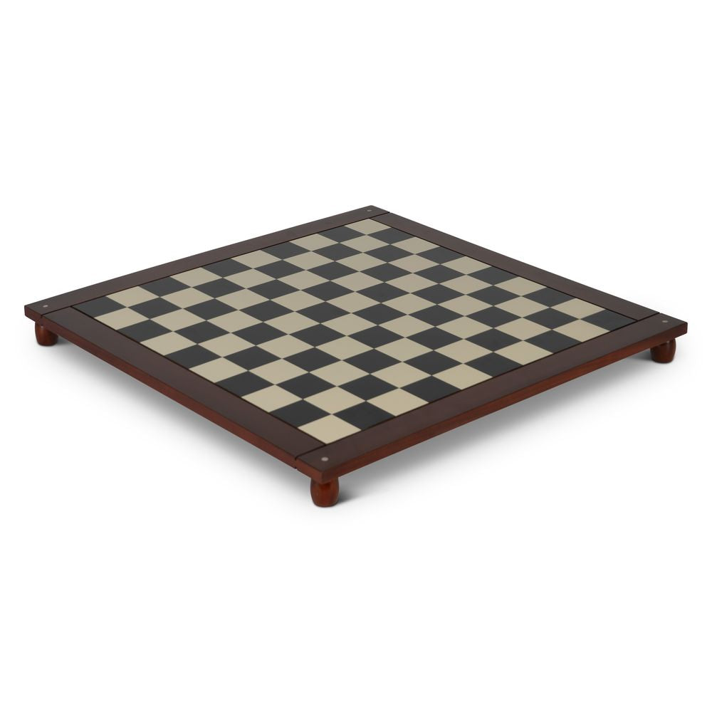 Authentic Models 2 Sided Game Board For Chess And Checkers