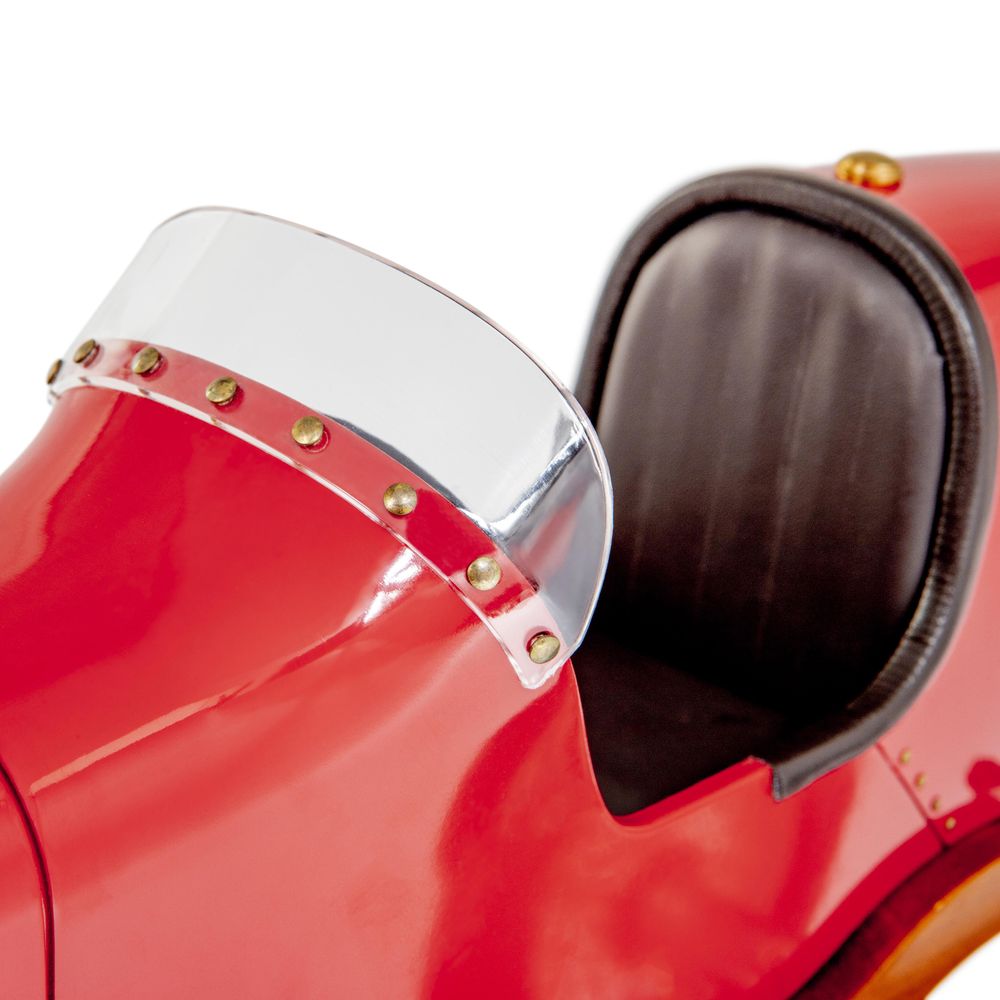 Modèles authentiques Modèles de voiture de course Midget Bantam, rouge