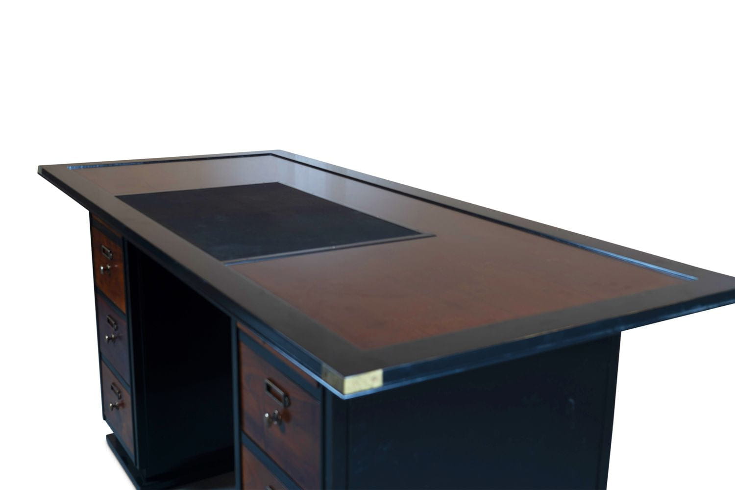 Authentische Models Captain's Desk LX H 170x78, schwarz