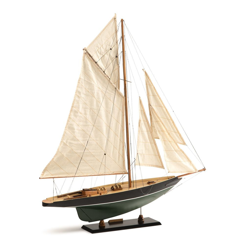 Autentiske modeller Côtre Sailing Ship Model