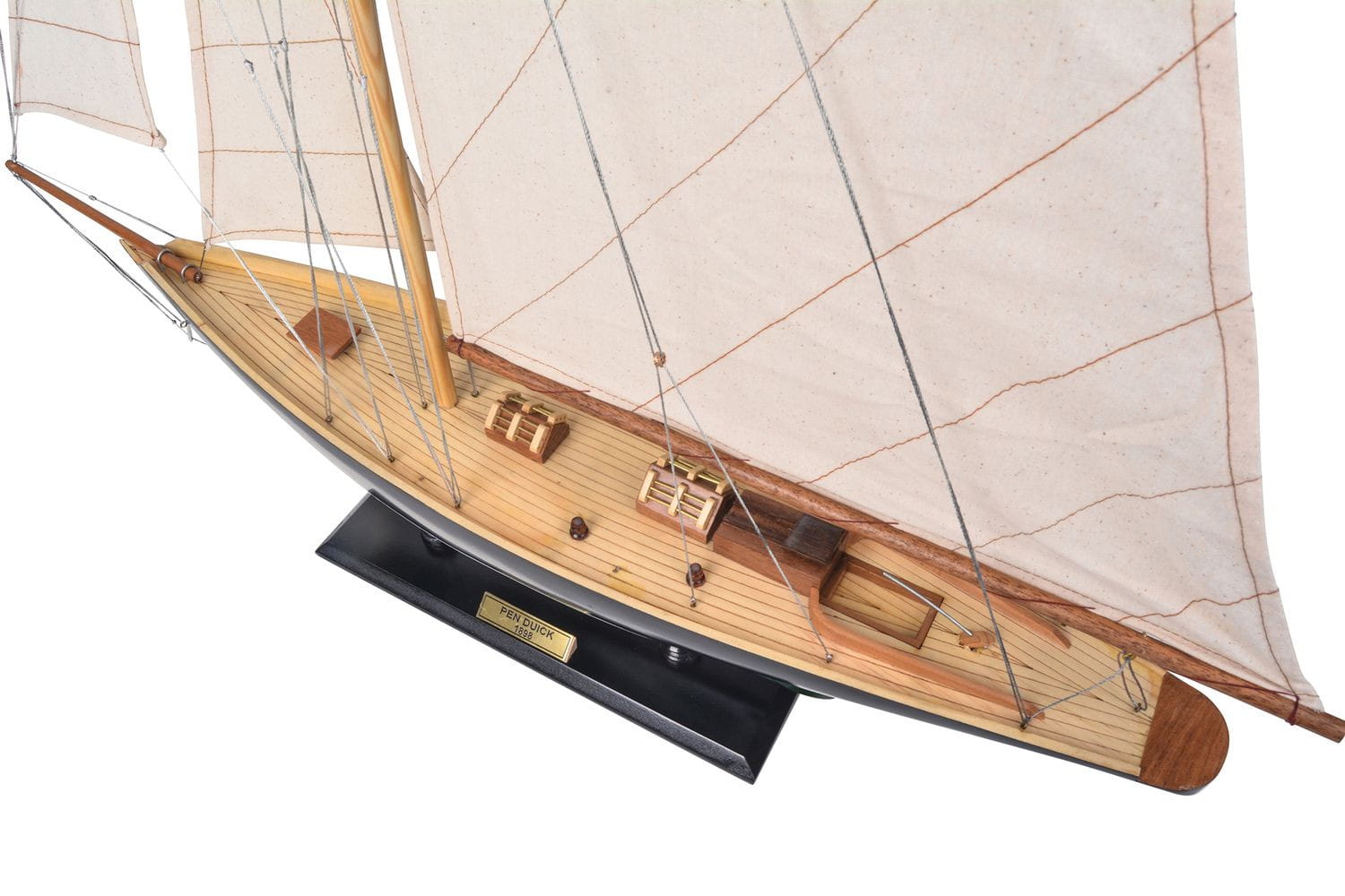 Autentiske modeller Côtre Sailing Ship Model