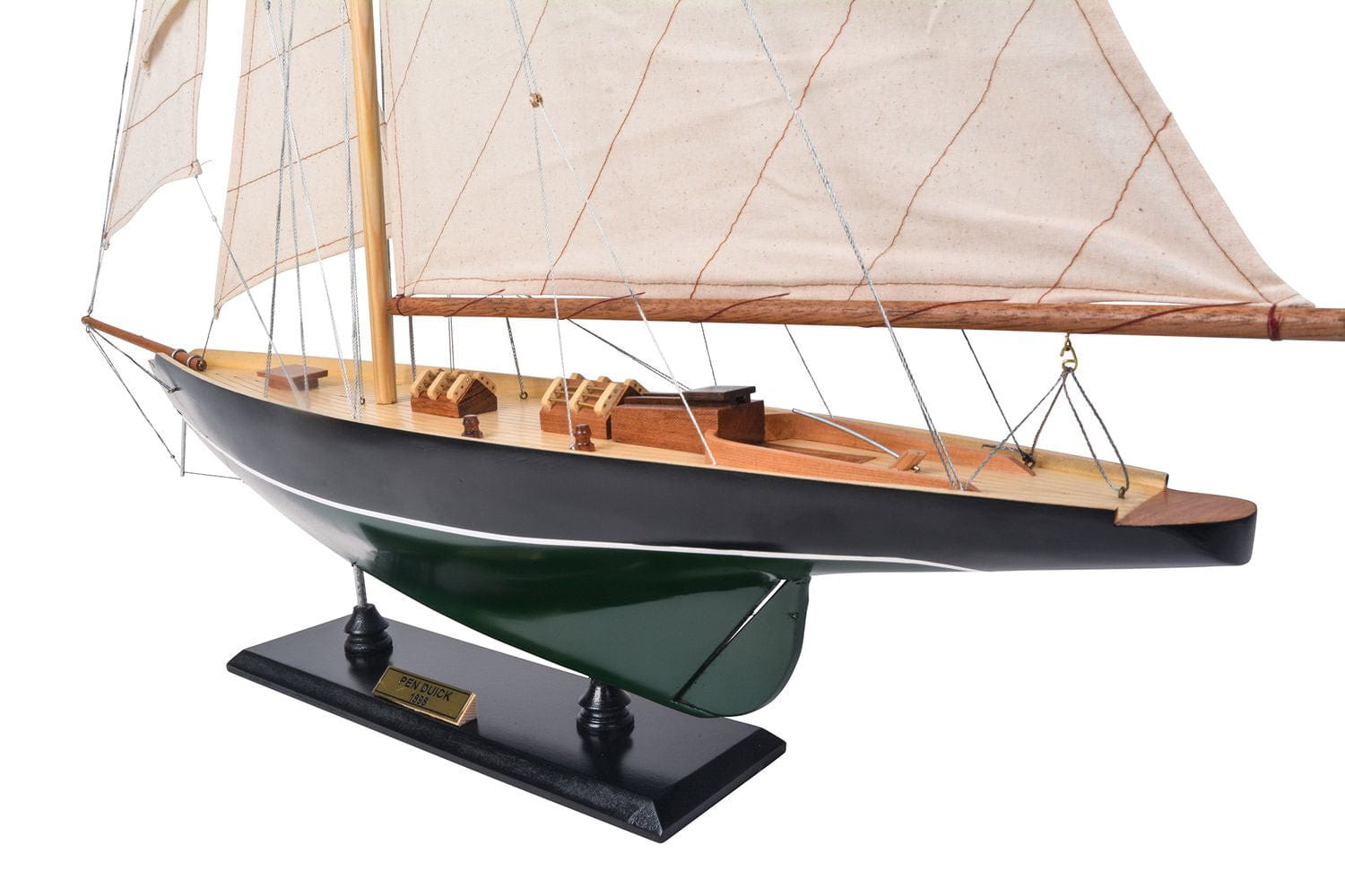 Autentiske modeller Côtre Sailing Ship Model