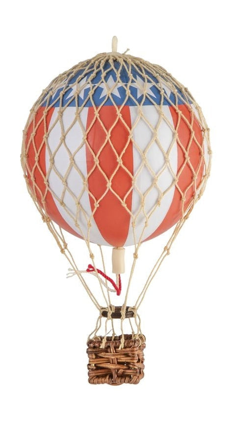 Autentiske modeller, der flyder på himmelballonmodellen, USA, Ø 8,5 cm