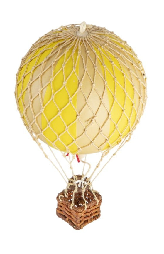 Modèles authentiques flottant le modèle de ballon de ciel, double jaune, Ø 8,5 cm