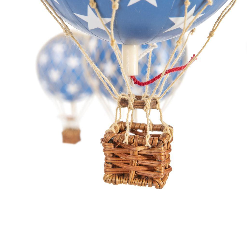 Authentische Models Sky Flight Mobile mit Luftballons, blaue Sterne