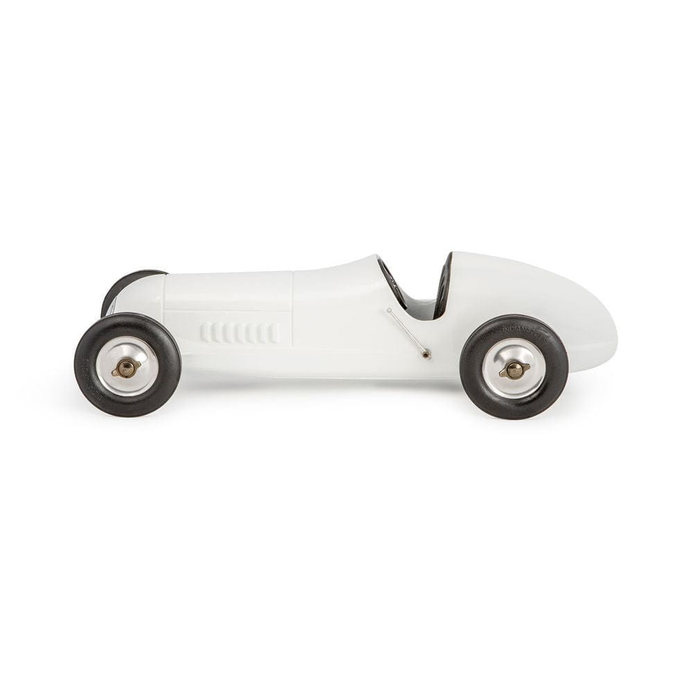 Autentiske modeller Indianapolis Racing Car Model, White/Black