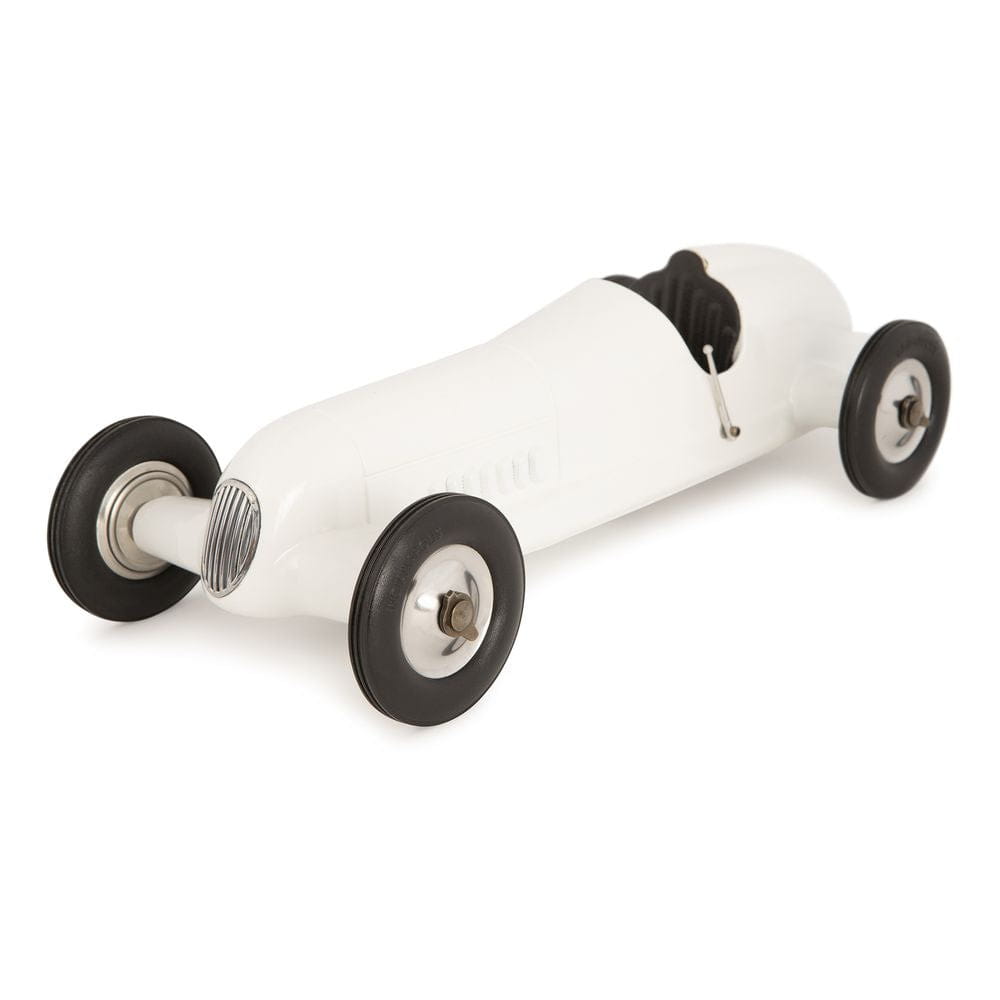 Autentiske modeller Indianapolis Racing Car Model, White/Black