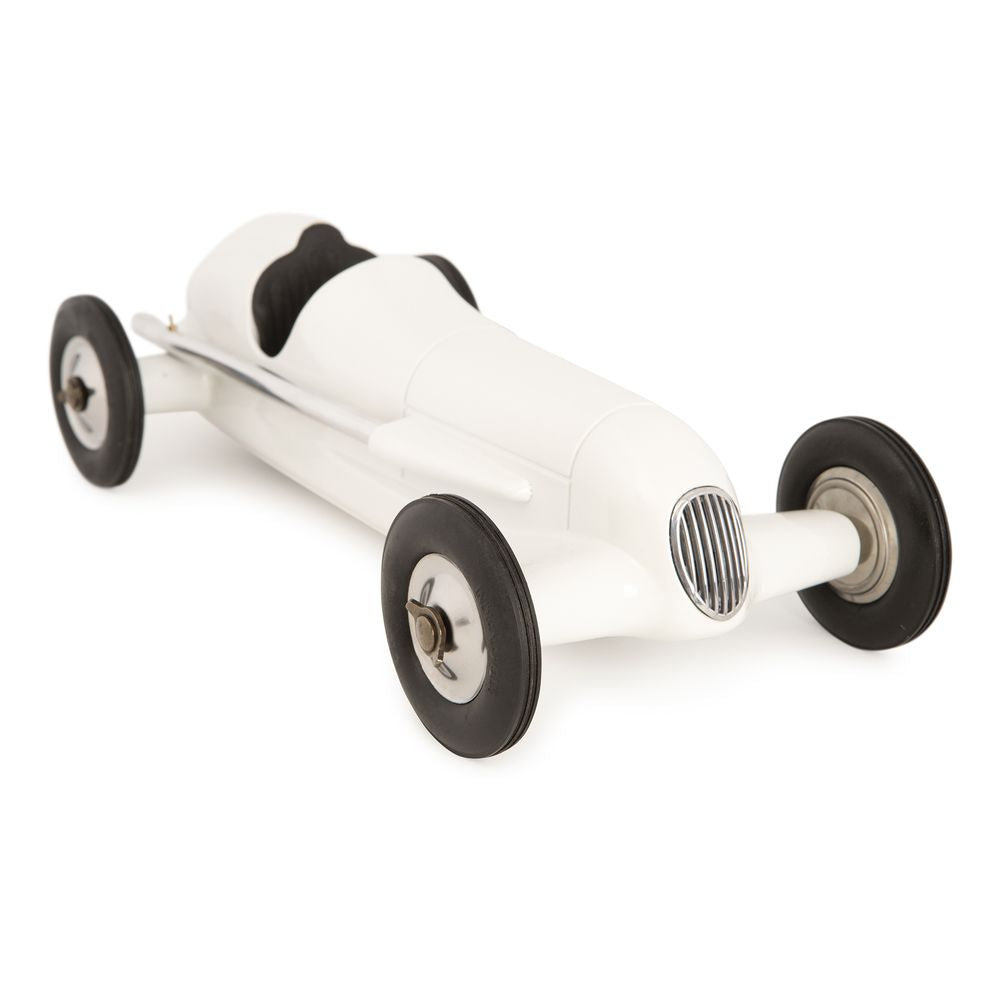 Authentic Models Indianapolis Racing Car Model, White/Black