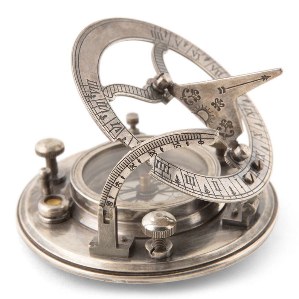 Modèles authentiques Mariner's Compass Silver