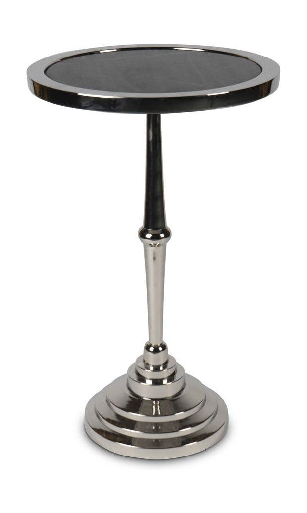 Modèles authentiques Table Martini Øx H 35.5x55,5 cm, noir