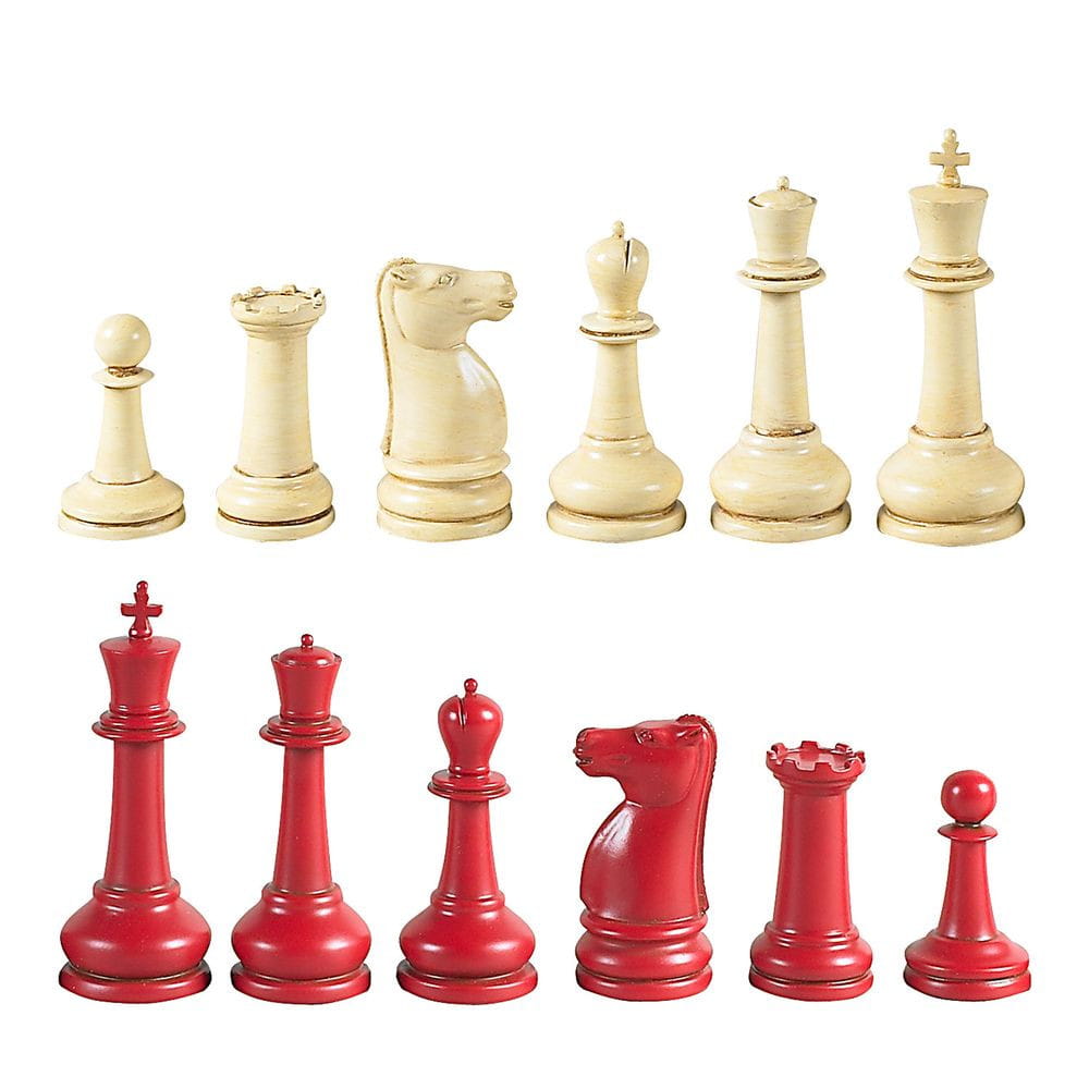 Autentiske modeller Master Staunton Chess Set